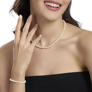 Mabina Girocollo in argento con perle coltivate 553839